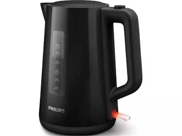 Een Philips Series 3000 waterkoker, 1,7 liter, zwart koop je bij ShopXPress