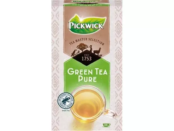 Een Pickwick Tea Master Selection, groene thee, pak van 25 stuks koop je bij ShopXPress