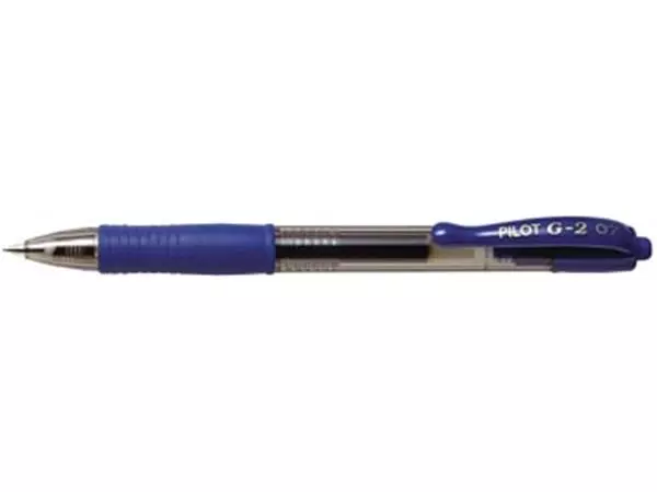 Een Pilot gelroller G-2 medium, blauw, value pack met 16 + 4 stuks koop je bij ShopXPress