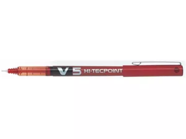 Een Pilot roller Hi-Tecpoint V5 schrijfbreedte 0,3 mm rood koop je bij ShopXPress
