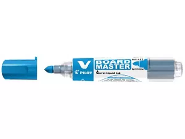 Een Pilot V-Board Master whiteboardmarker, ronde punt, 2,3 mm, blauw koop je bij ShopXPress