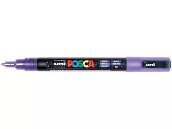 Een Posca paintmarker PC-3M glitter violet koop je bij ShopXPress