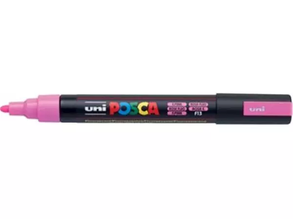 Een Posca paintmarker PC-5M fluo roze koop je bij ShopXPress