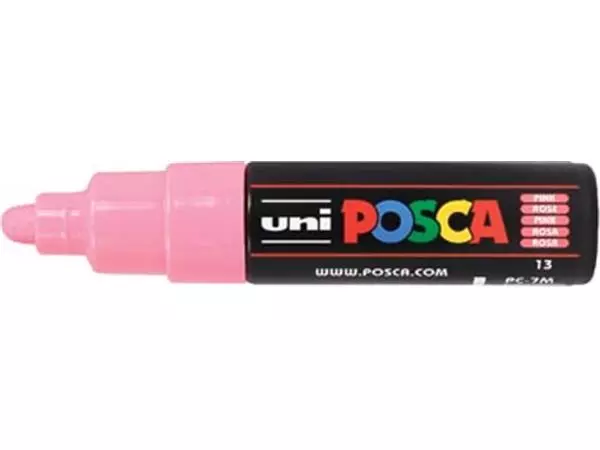 Een Posca paintmarker PC-7M roze koop je bij ShopXPress