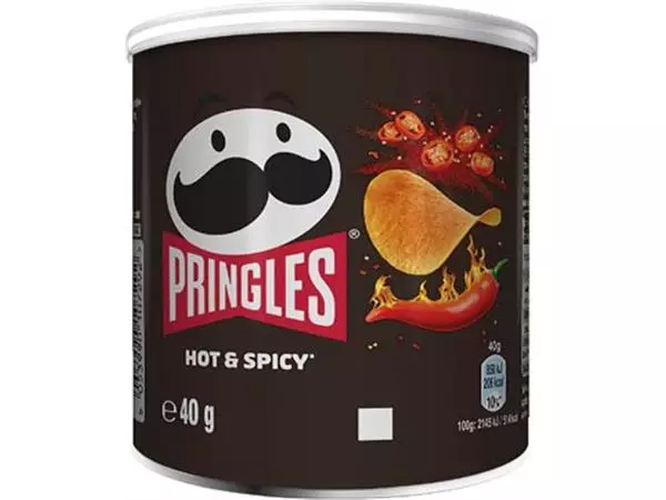 Een Pringles chips, 40g, hot & spicy koop je bij ShopXPress