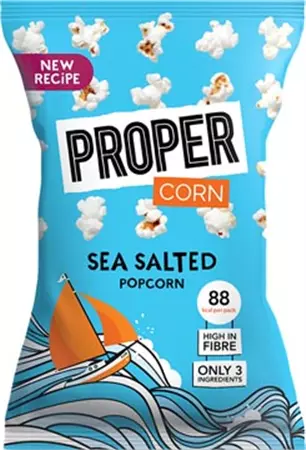 Een Proper popcorn Sea Salt, zak van 20 g koop je bij ShopXPress