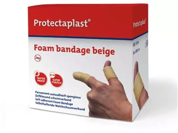 Een Protectaplast zelfklevend schuimverband, ft 6 cm x 4,5 m, op rol koop je bij ShopXPress