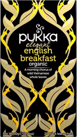 Een Pukka thee bio, English Breakfast, pak van 20 stuks koop je bij ShopXPress