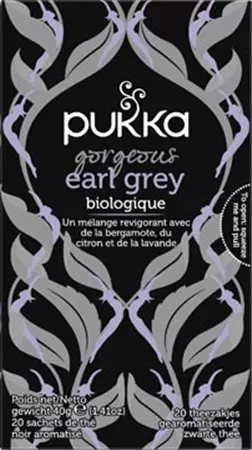 Een Pukka thee bio, Gorgeous Earl Grey, pak van 20 stuks koop je bij ShopXPress