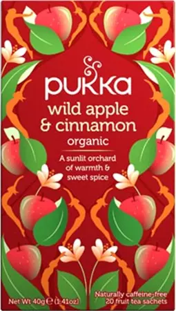 Een Pukka thee bio, Wild Apple - Cinnamon, pak van 20 stuks koop je bij ShopXPress