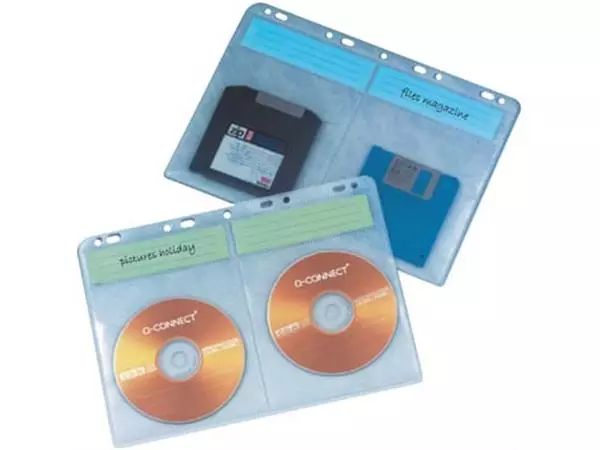 Een Q-CONNECT CD hoes A4 PP 10 stuks koop je bij ShopXPress