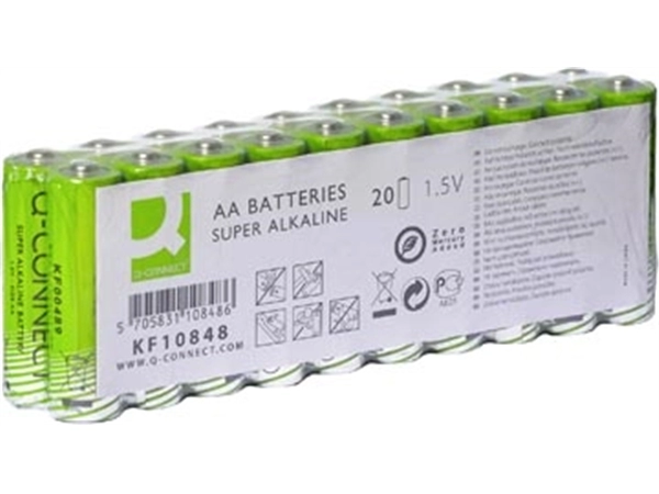 Sie können einen Q-CONNECT batterijen AA, pak van 20 stuks bei Supplierz BV kaufen