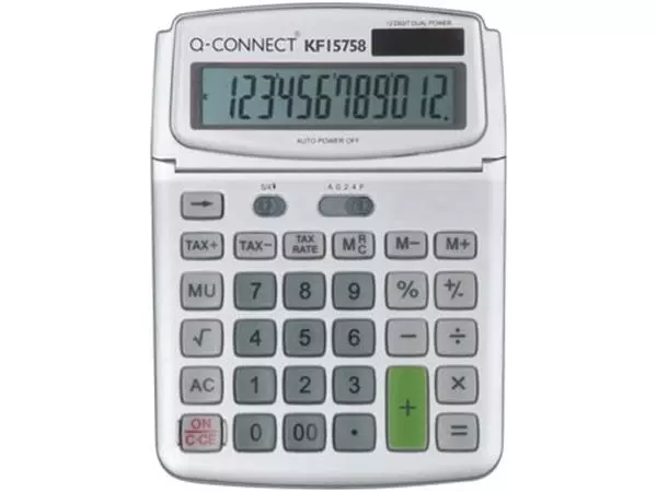 Een Q-CONNECT bureaurekenmachine KF15758 koop je bij ShopXPress