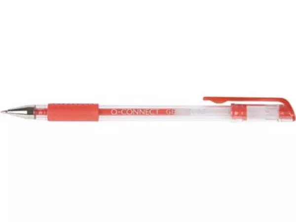 Een Q-CONNECT gelpen, rood koop je bij ShopXPress