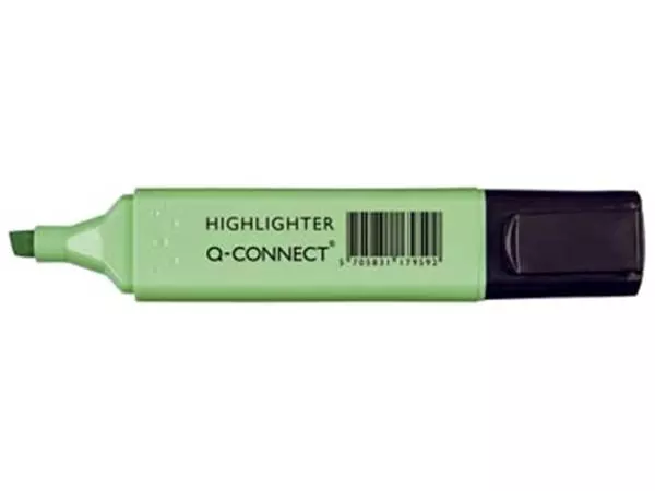 Een Q-CONNECT markeerstift pastel, groen koop je bij ShopXPress