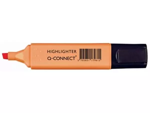 Een Q-CONNECT markeerstift pastel, oranje koop je bij ShopXPress