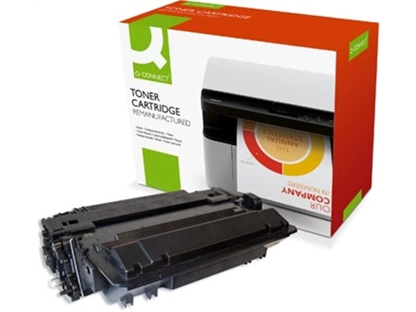 Een Q-CONNECT toner zwart 12500 pagina's voor HP - OEM: CE255X koop je bij ShopXPress