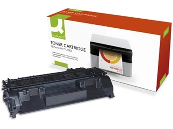 Een Q-CONNECT toner zwart 2300 pagina's voor HP - OEM: CE505A koop je bij ShopXPress