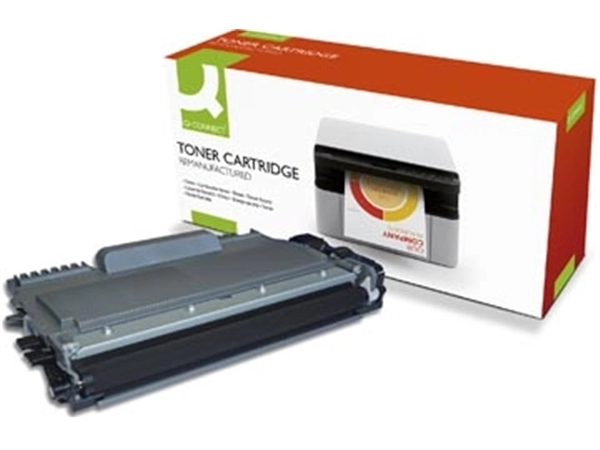 Een Q-CONNECT toner zwart 2600 pagina's voor Brother - OEM: TN-2220 koop je bij ShopXPress