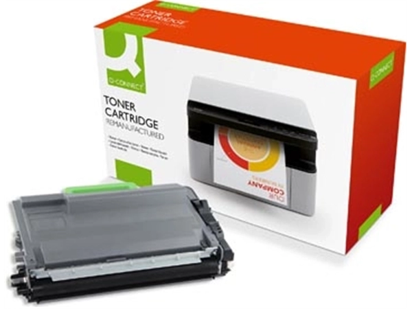 Een Q-CONNECT toner zwart 8000 pagina's voor Brother - OEM TN-3480 koop je bij Supplierz BV