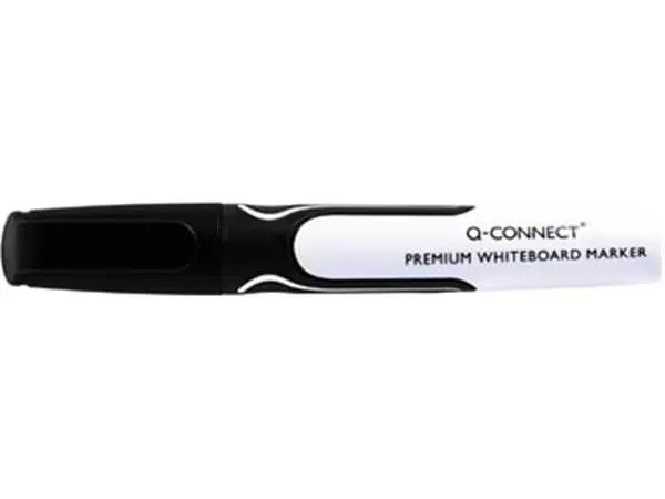 Een Q-CONNECT whiteboardmarker, 3 mm, ronde punt, zwart koop je bij ShopXPress
