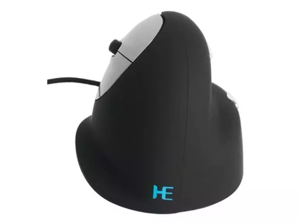 Een R-Go HE ergonomische muis, medium, met draad, voor linkshandigen koop je bij ShopXPress