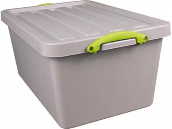 Een Really Useful Box Recycled opbergdoos 61 l, nestbaar, grijs koop je bij ShopXPress