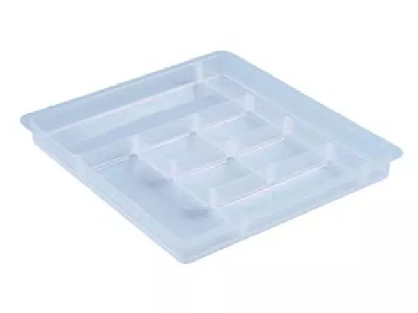 Een Really Useful Box, divider met 8 vakjes voor 7 l, transparant koop je bij ShopXPress