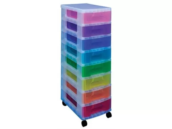 Een Really Useful Box, ladekast, geassorteerde kleuren koop je bij ShopXPress