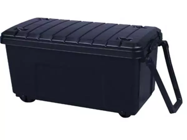 Een Really Useful Box opbergkoffer op wieltjes 160 liter, zwart koop je bij ShopXPress