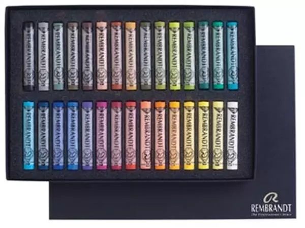 Een Rembrandt softpastels, doos met 30 pastels koop je bij ShopXPress