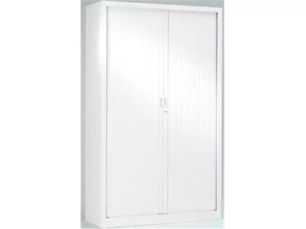 Een Roldeurkast, hoogte 198 cm, wit koop je bij ShopXPress