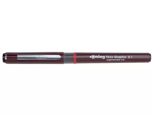 Een Rotring fineliner Tikky Graphic 0,1 mm koop je bij ShopXPress