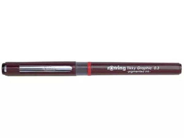 Een Rotring fineliner Tikky Graphic 0,3 mm koop je bij ShopXPress