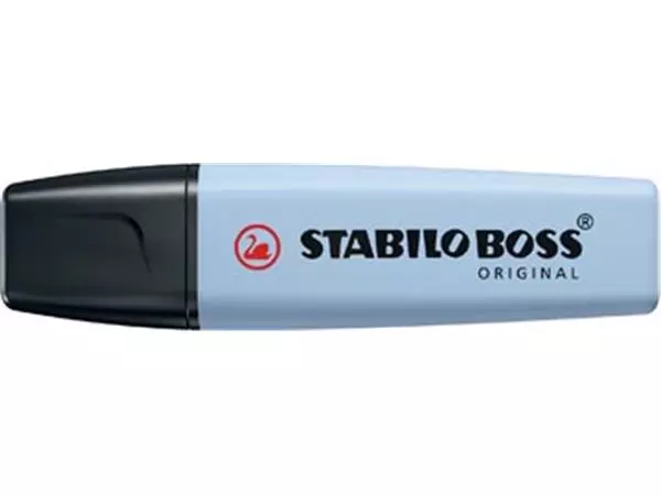 Een STABILO BOSS ORIGINAL Pastel markeerstift, cloudy blue (lichtblauw) koop je bij ShopXPress