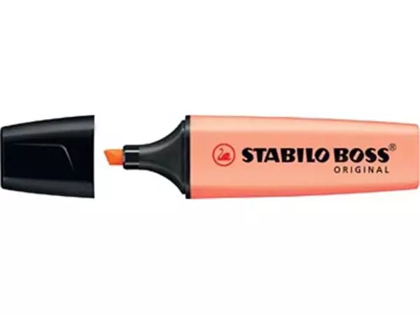 Een STABILO BOSS ORIGINAL Pastel markeerstift, creamy peach (oranje) koop je bij ShopXPress