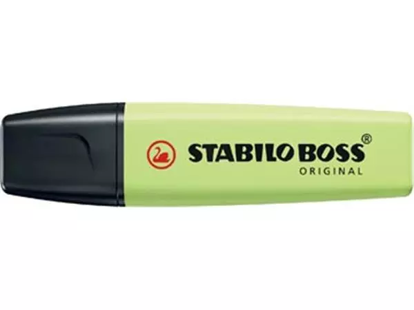 Een STABILO BOSS ORIGINAL Pastel markeerstift, dash of lime (limoen) koop je bij ShopXPress