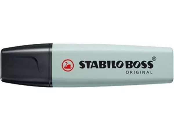 Een STABILO BOSS ORIGINAL NatureCOLORS markeerstift earth green (blauwgroen) koop je bij ShopXPress