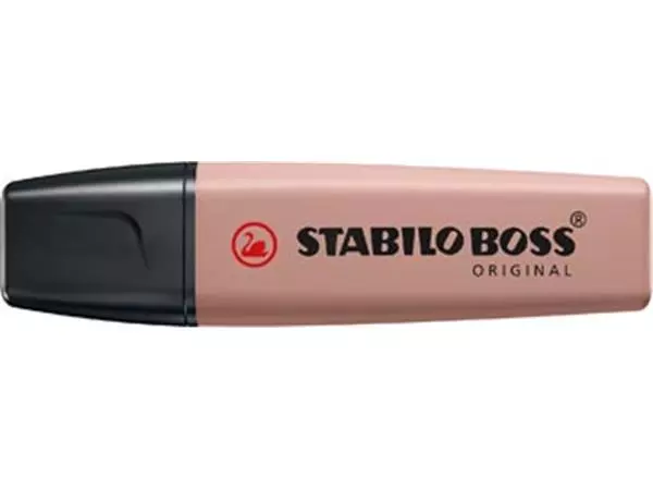 Een STABILO BOSS ORIGINAL NatureCOLORS markeerstift umber (bruin) koop je bij ShopXPress