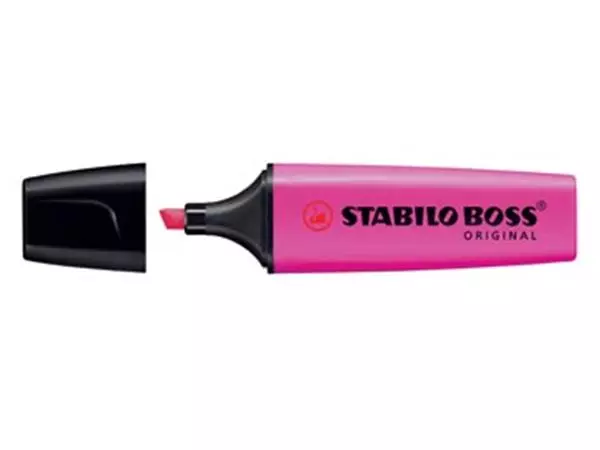 Een STABILO BOSS ORIGINAL markeerstift, lila koop je bij ShopXPress