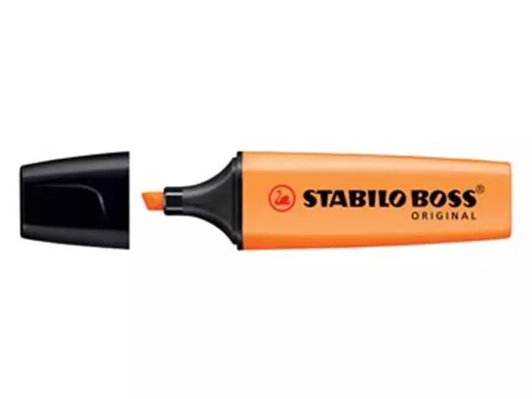 Een STABILO BOSS ORIGINAL markeerstift, oranje koop je bij ShopXPress