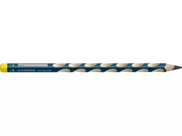 Een STABILO EASYgraph S potlood, HB, 3,15 mm, voor linkshandigen, petrol koop je bij ShopXPress