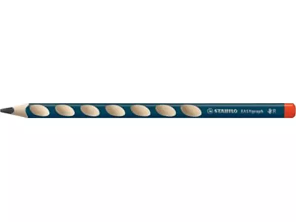 Een STABILO EASYgraph S potlood, HB, 3,15 mm, voor rechtshandigen, petrol koop je bij ShopXPress
