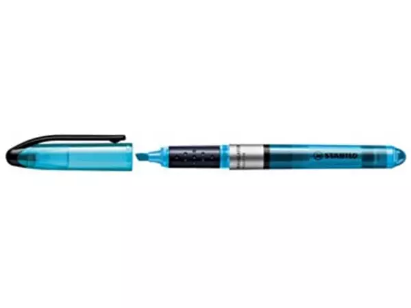 Een STABILO NAVIGATOR markeerstift, blauw koop je bij ShopXPress