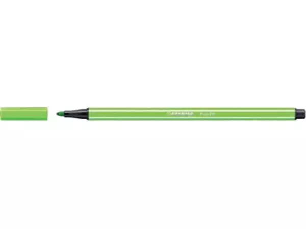 Een STABILO Pen 68 viltstift, lichtgroen koop je bij ShopXPress