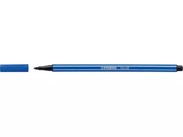 Een STABILO Pen 68 viltstift, marineblauw koop je bij ShopXPress