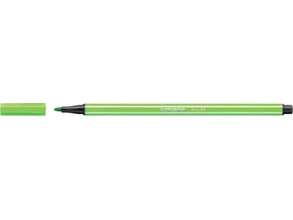 Een STABILO Pen 68 viltstift, middengroen koop je bij ShopXPress