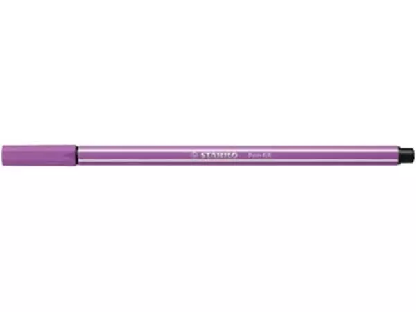 Een STABILO Pen 68 viltstift, plum (pruimpaars) koop je bij ShopXPress