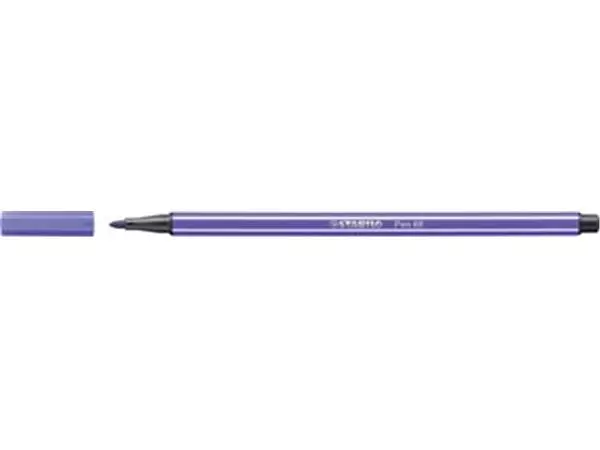 Een STABILO Pen 68 viltstift, violet koop je bij ShopXPress