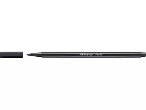 Een STABILO Pen 68 viltstift, zwart koop je bij ShopXPress